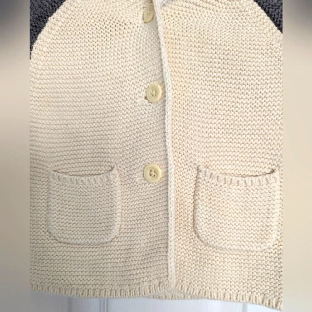 Baby GAP (3-6 Months) Knit Button Down Shark Sweater/Jacket
